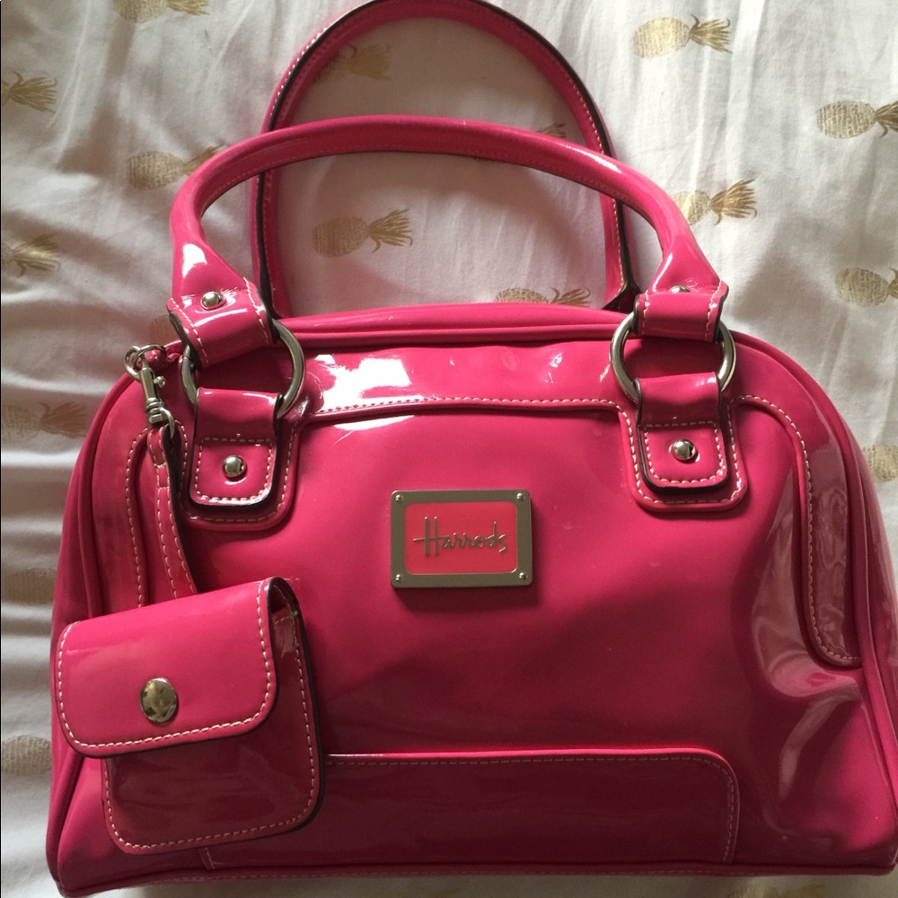 Harrods Classic Pink Handbag